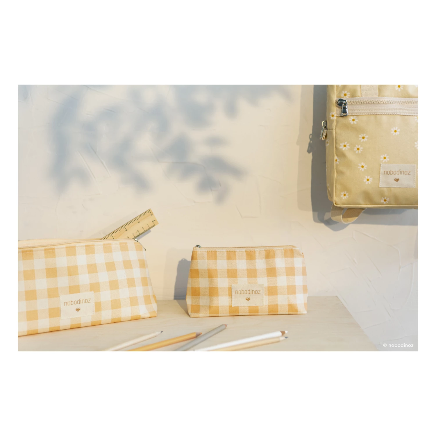 Outlet 𧨠Deals π Sunshine Pouch Melon Vichy Nobodinoz Fashion Children π π - Image 2