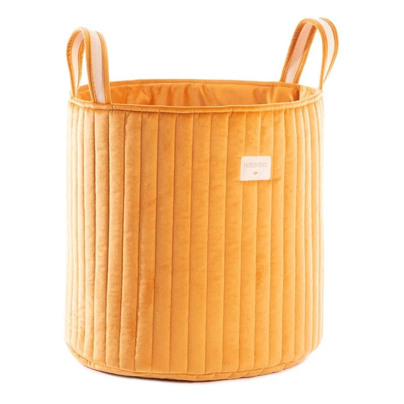 Flash Sale π Best reviews of π Velvet Storage Basket Mustard Nobodinoz Design Children π π