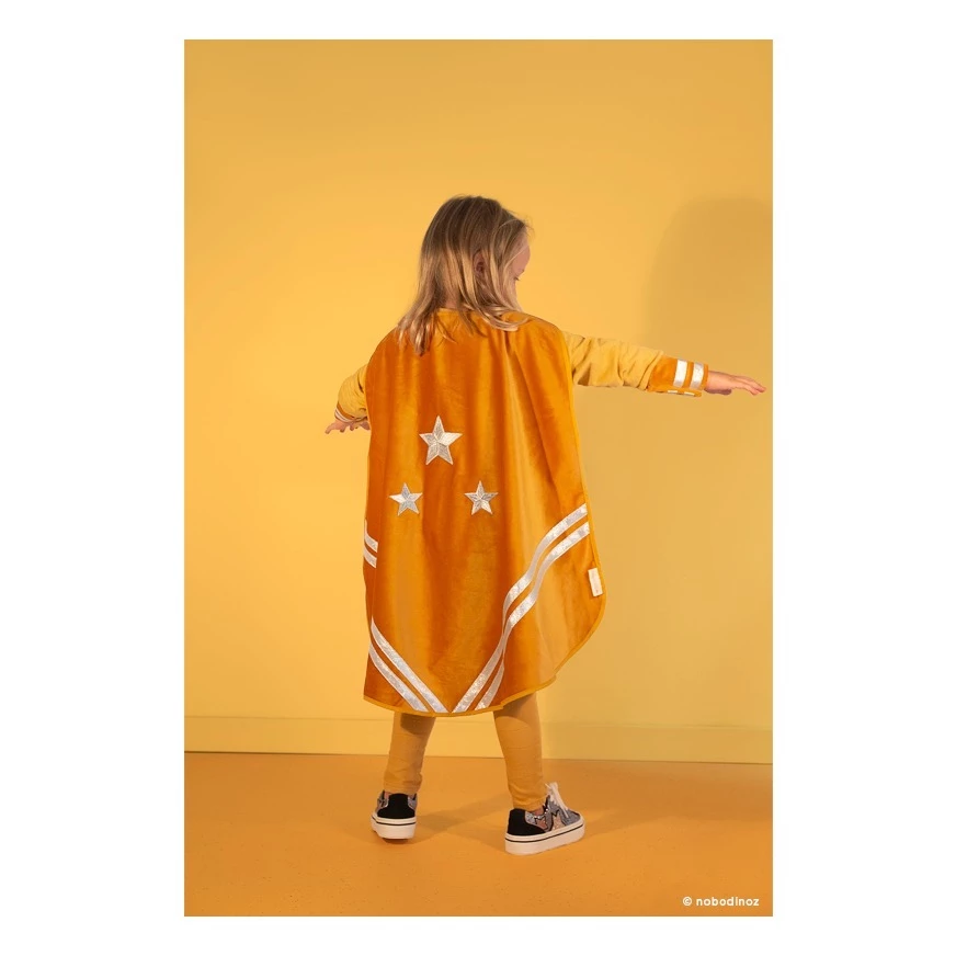 Best deal π Outlet π€© Velvet Super Hero Costume Mustard Nobodinoz Toys and Hobbies Children βοΈ π - Image 2