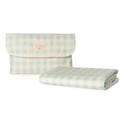 Best reviews of 🔔 Coupon 🌟 Waterproof 🧥 🧥 Coated Cotton Tablecloth Opaline Vichy Nobodinoz Design Adult 💯 💯