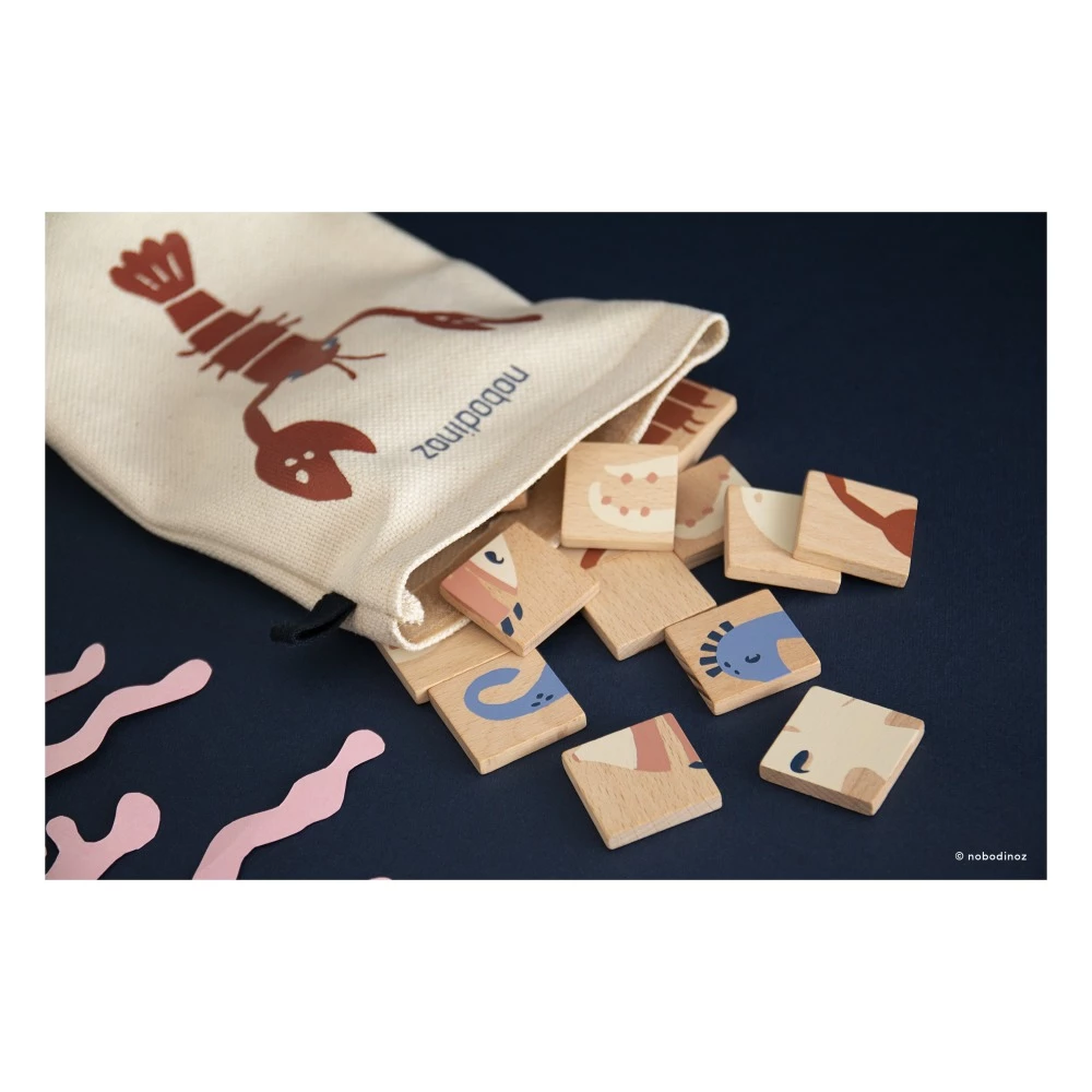Wholesale π― Brand new 𧨠Wooden Animal Cubes Nobodinoz Toys and Hobbies Children π π - Image 2