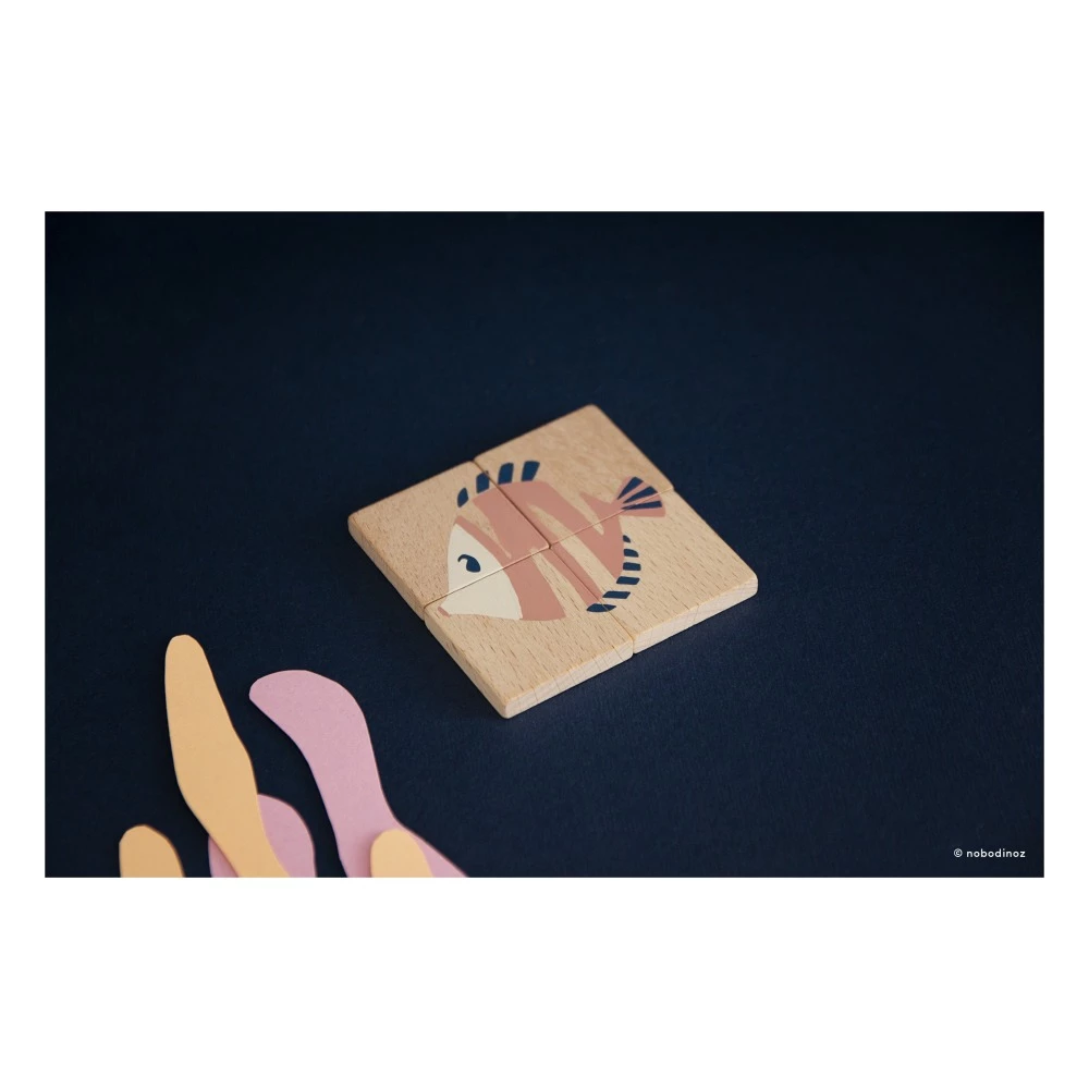 Wholesale π― Brand new 𧨠Wooden Animal Cubes Nobodinoz Toys and Hobbies Children π π - Image 4