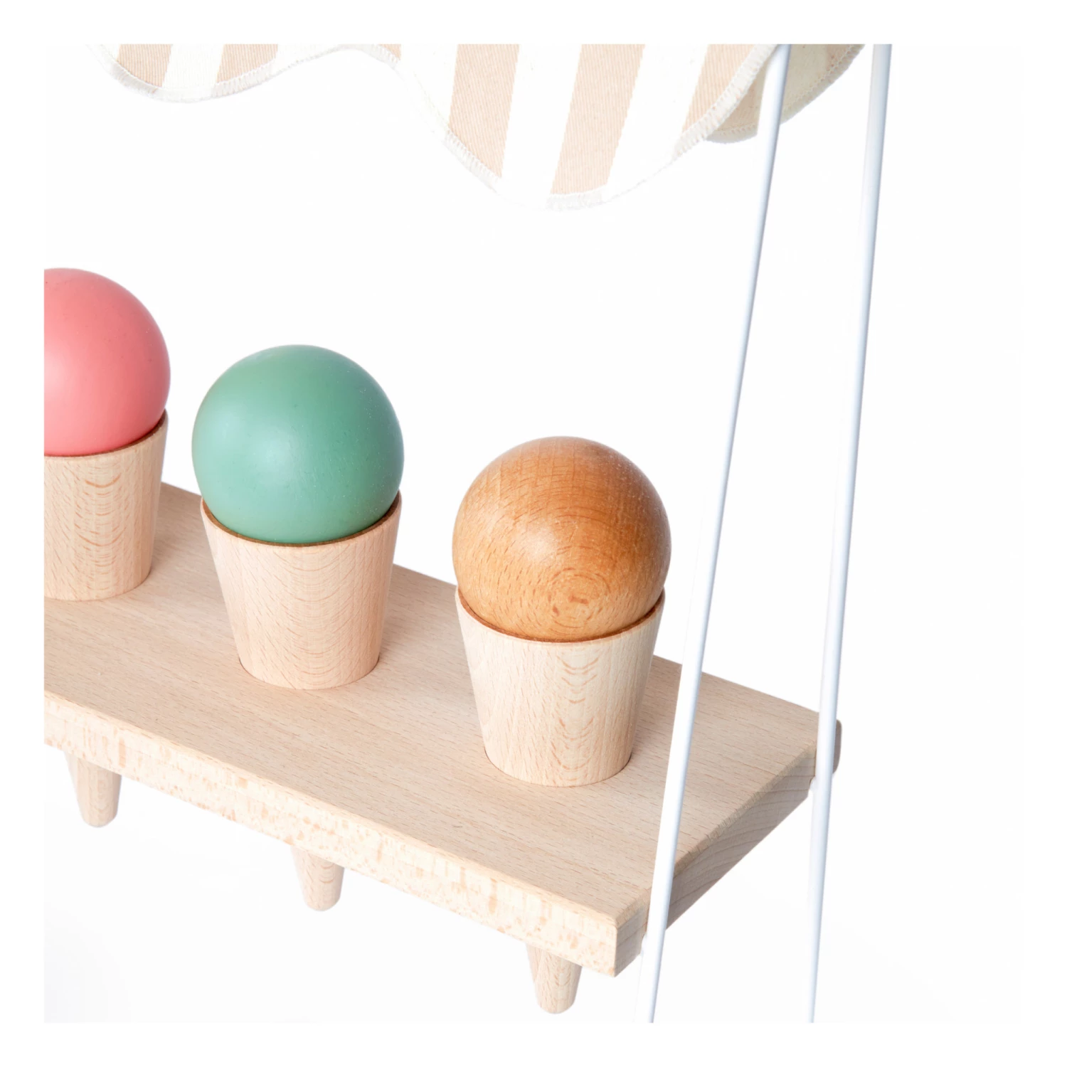 New π― Cheap π Wooden Ice-Cream Shop Set Nobodinoz Toys and Hobbies Children π 𧨠- Image 6