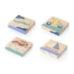 Coupon 💯 Top 10 🔔 Wooden Transport Blocks Nobodinoz Toys and Hobbies Children 🌟 🎁