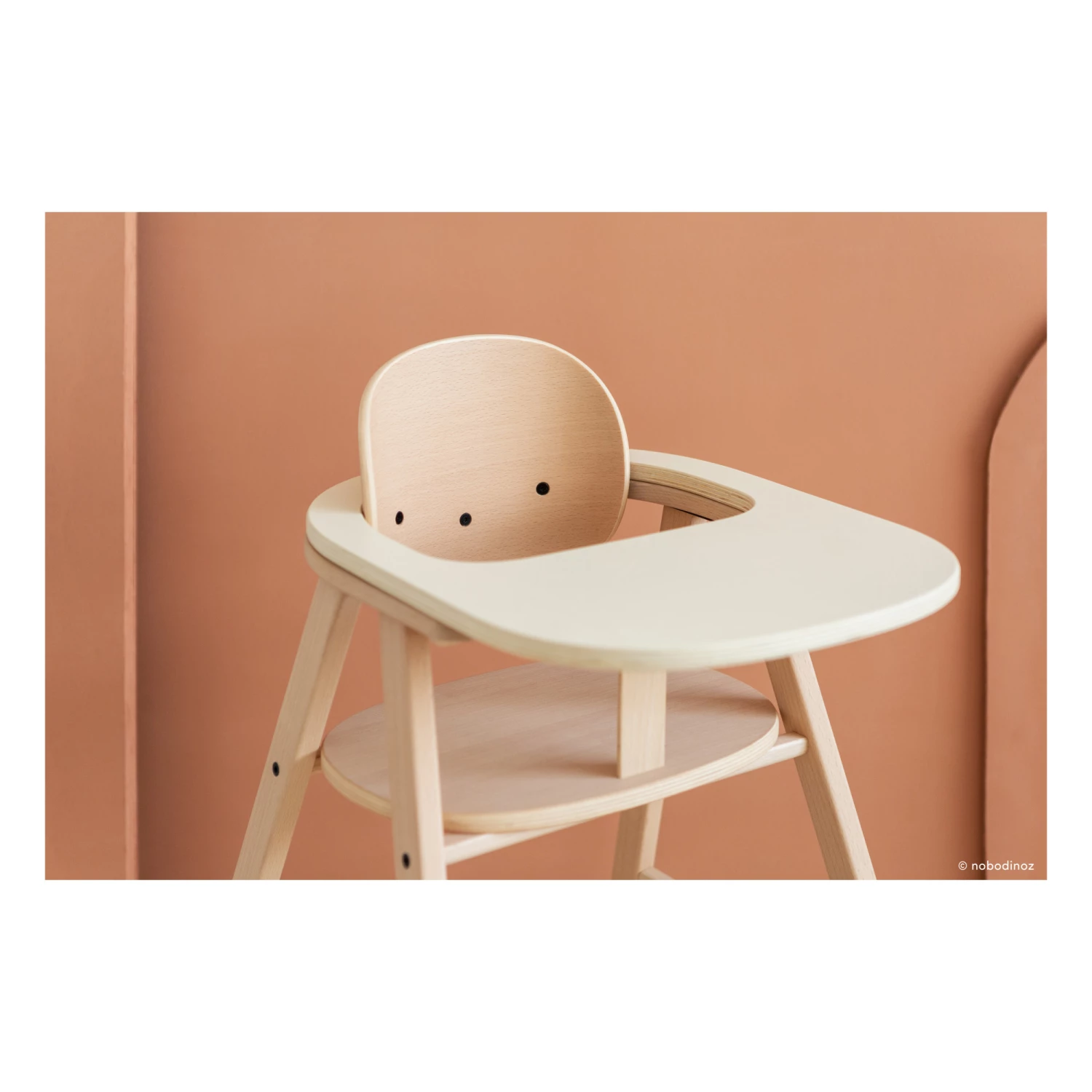 Hot Sale π Coupon π― Wooden Tray for Growing Green High Chair Nobodinoz Design Baby β¨ β - Image 3